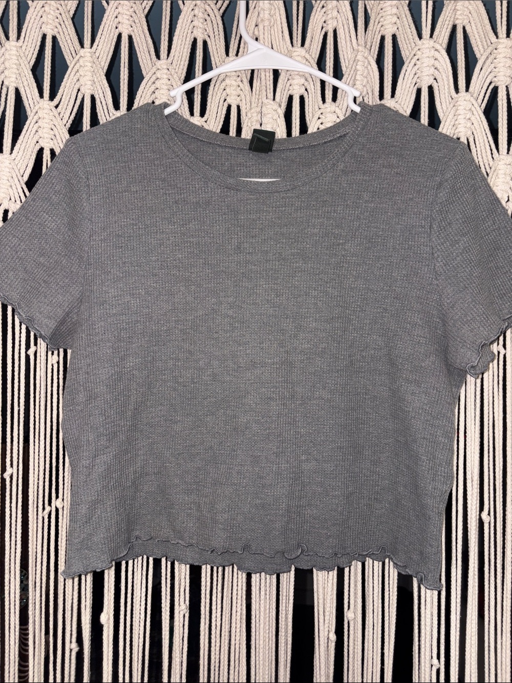 Ribbed Crop Top